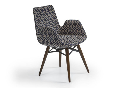 Luxus Armlehnstuhl Esszimmer Modern Designer Stuhl mit Armlehnen Neu